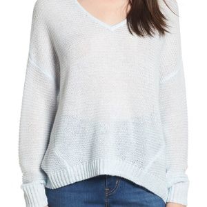 NWT Nordstrom BP Double V Sweater - Size XS